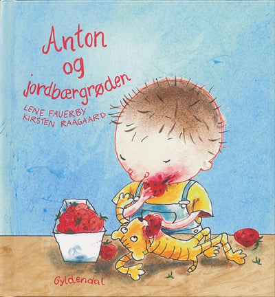 Anton og jordbærgrøden