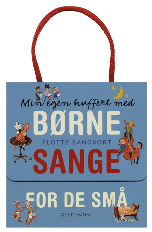 Min egen kuffert med børnesange for de små. Flotte sangkort