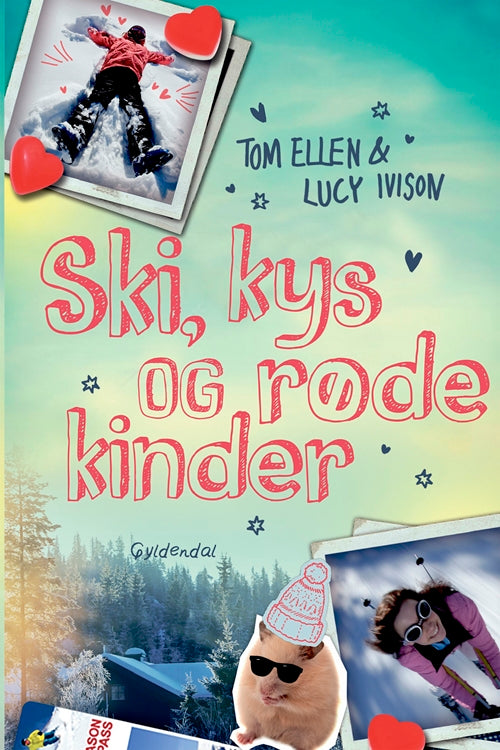 Ski, kys og røde kinder