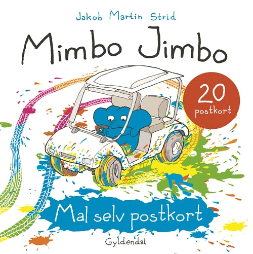 Mimbo Jimbo Mal selv postkort