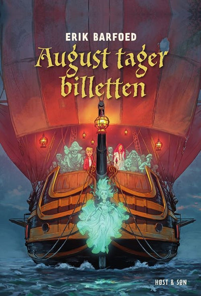 August tager billetten