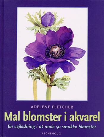 Mal blomster i akvarel