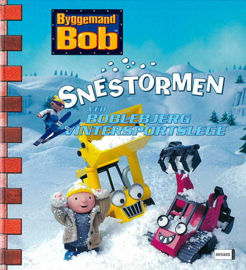 Snestormen ved Boblebjerg vintersportslege