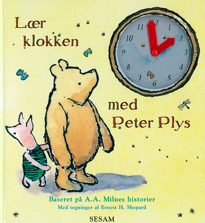 Lær klokken med Peter Plys