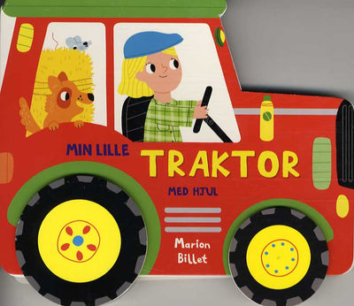 Min lille traktor med hjul ...