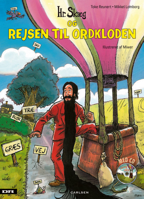 Hr. Skæg og rejsen til ordkloden m. cd