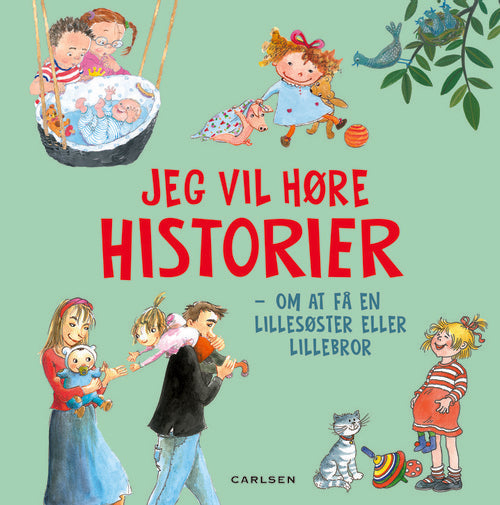 Jeg vil høre historier - om at få en lillesøster eller lillebror
