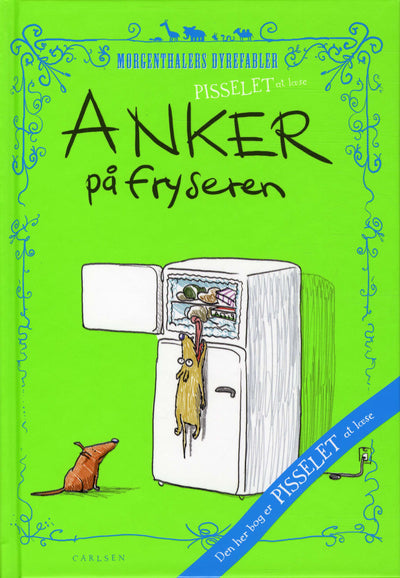 Pisselet at læse: Anker på fryseren