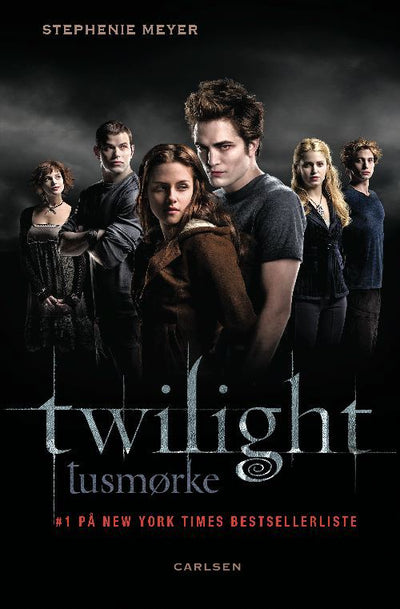 Twilight 1 - Tusmørke (filmomslag), pb.