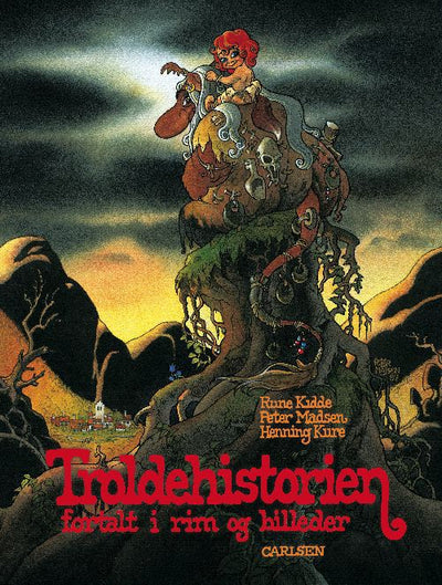 Troldehistorien fortalt i rim og billeder
