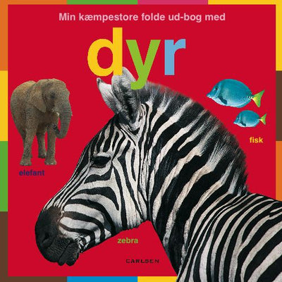 Min kæmpestore folde ud-bog med dyr