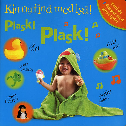 Kig og find med lyd: Plask! Plask!