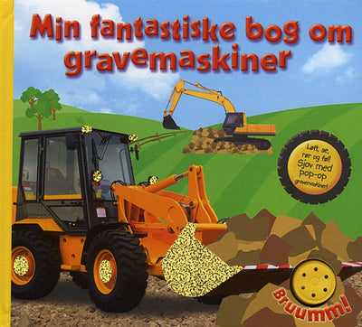 Min fantastiske bog om gravemaskiner m/lyd