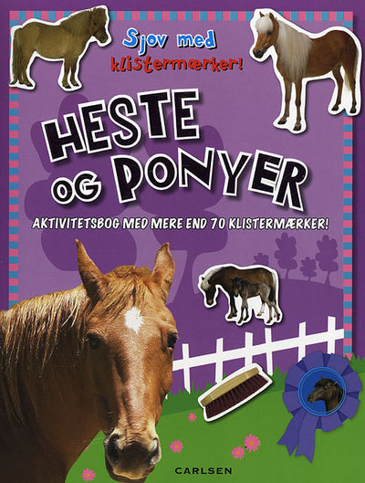 Sjov med klistermærker: Heste og ponyer (min. 6 stk)