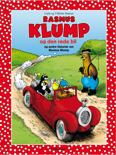 Rasmus Klump og den røde bil og andre historier med Rasmus Klump