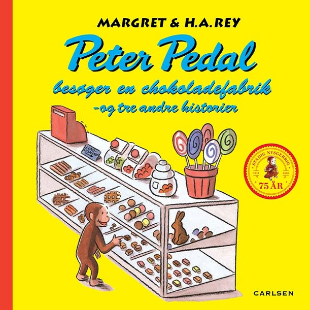 Peter Pedal besøger en chokoladefabrik og tre andre historier, jubilæumsudgave (rød)