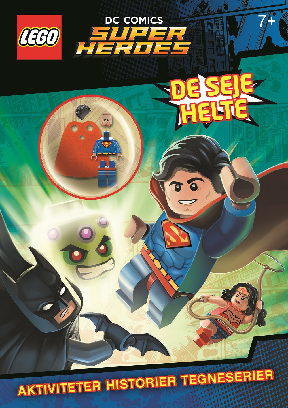 LEGO Super Heroes: De seje helte - Aktivitetsbog med Legofigur (Superman)