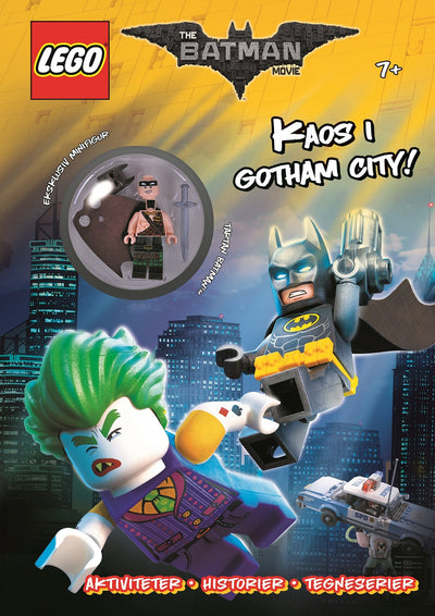 LEGO Batman: Kaos i Gotham City - Aktivitetsbog med eksklusiv minifigur