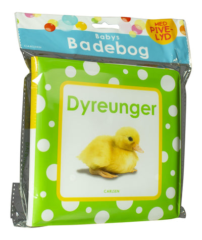 Babys badebog: Dyreunger (med pivelyd)