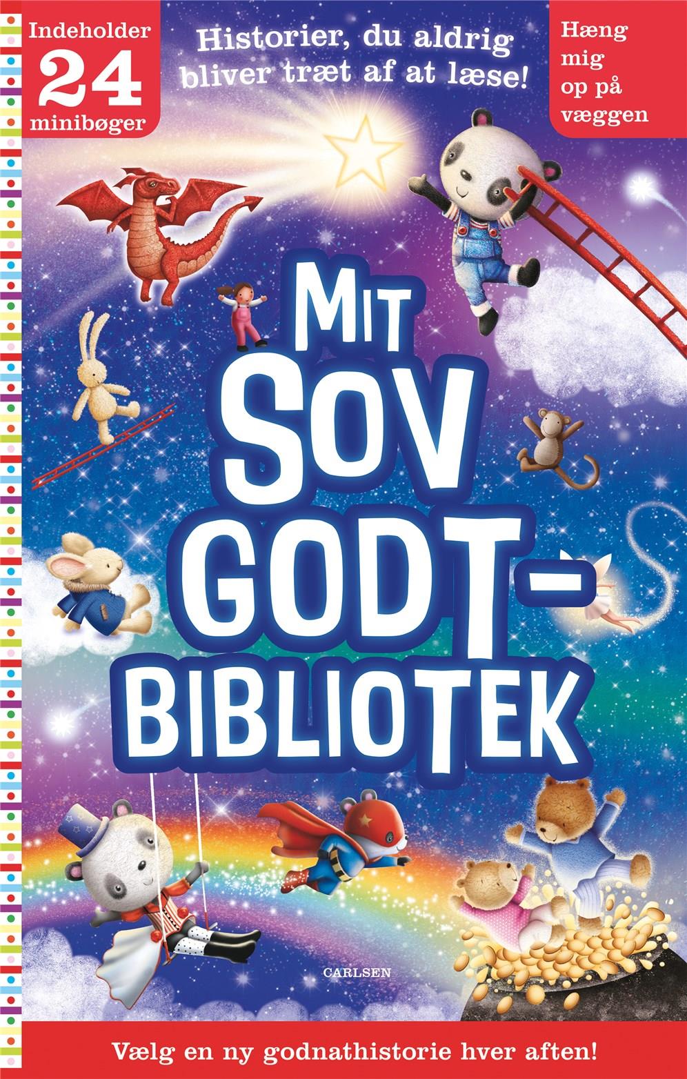 Mit sov godt-bibliotek - med 24 bøger