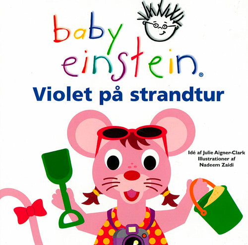 Violet på strandtur