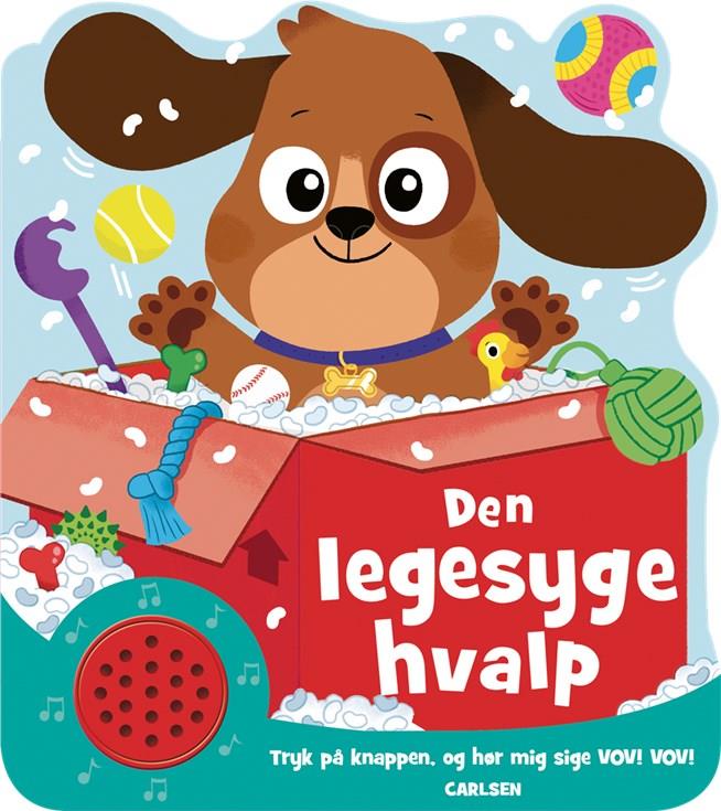 Den legesyge hvalp - sjov med lyd