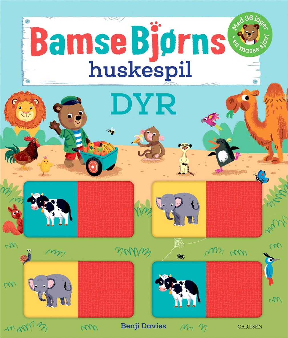 Bamse Bjørns huskespil DYR