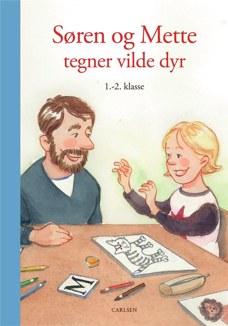 Søren og Mette tegner vilde dyr