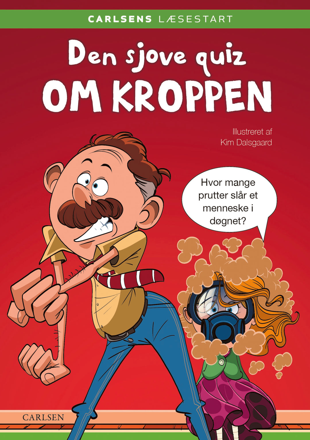 Carlsens Læsestart: Den sjove quiz om kroppen