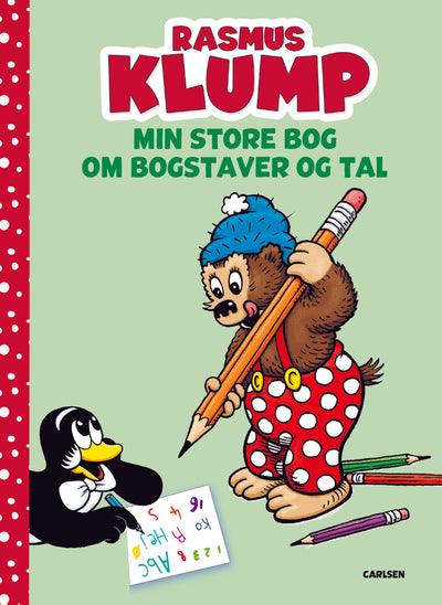 Rasmus Klump - Min store bog med bogstaver og tal