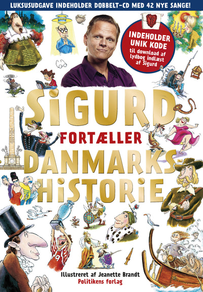 Sigurd fortæller danmarkshistorie - Guldudgave