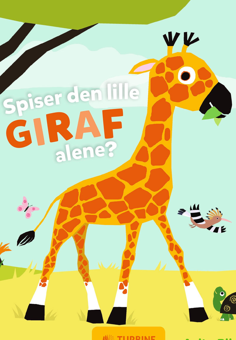 Spiser den lille giraf alene?