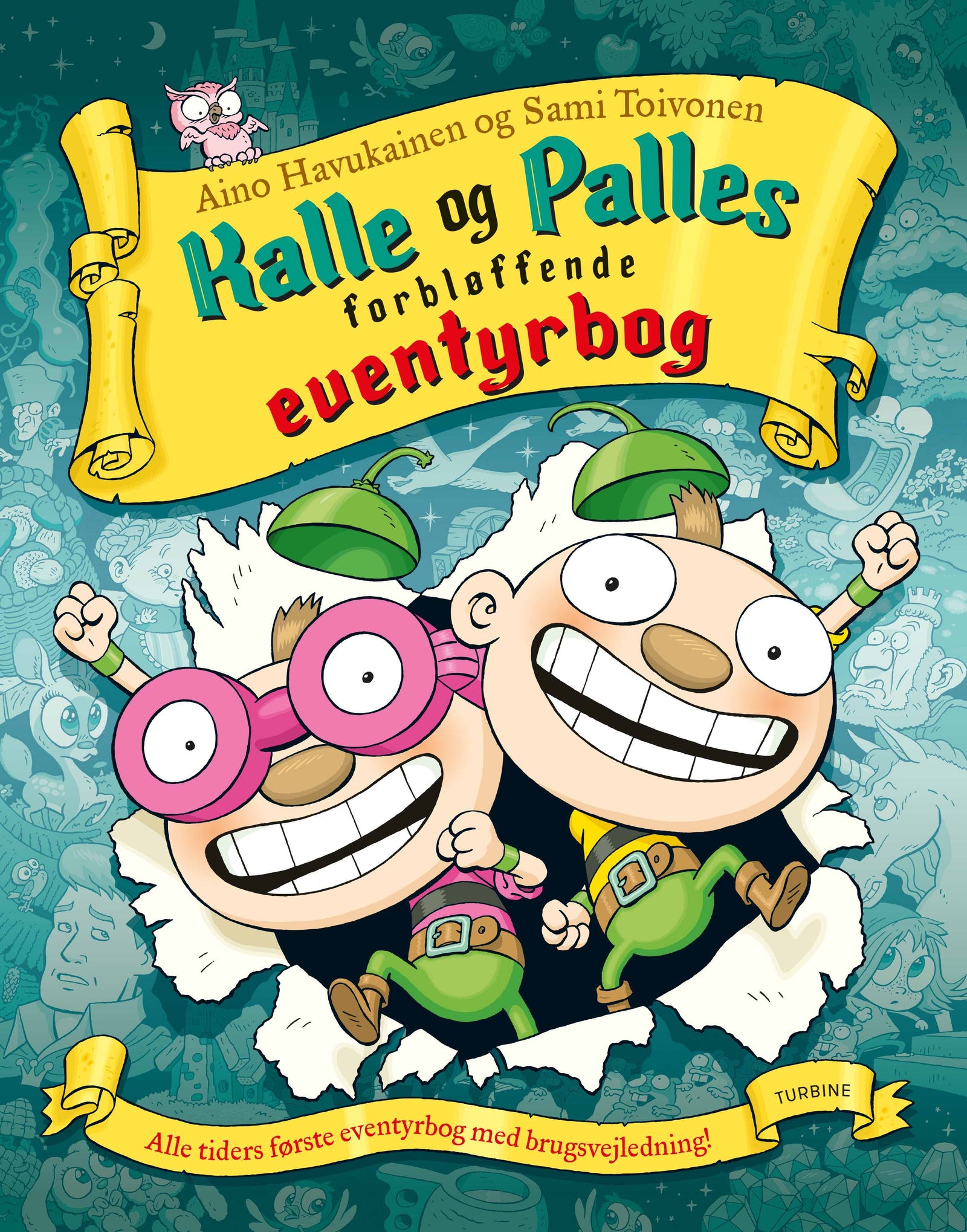 Kalle og Palles forbløffende eventyrbog