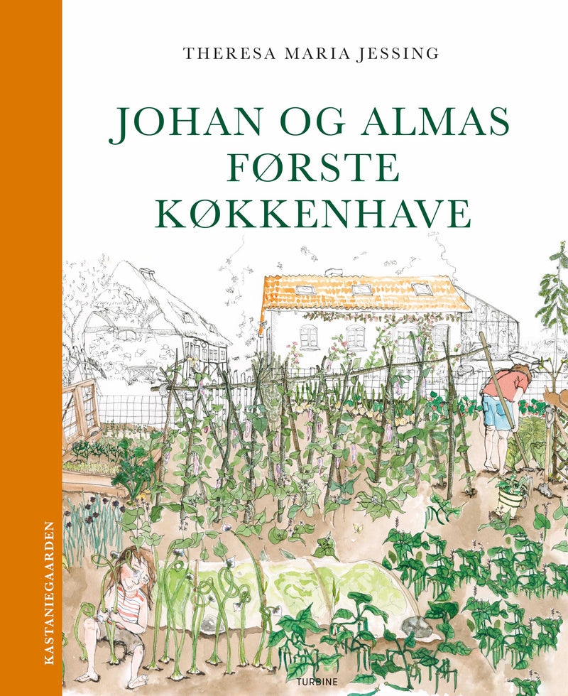 Johan og Almas første køkkenhave