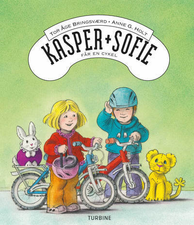 Kasper og Sofie får en cykel