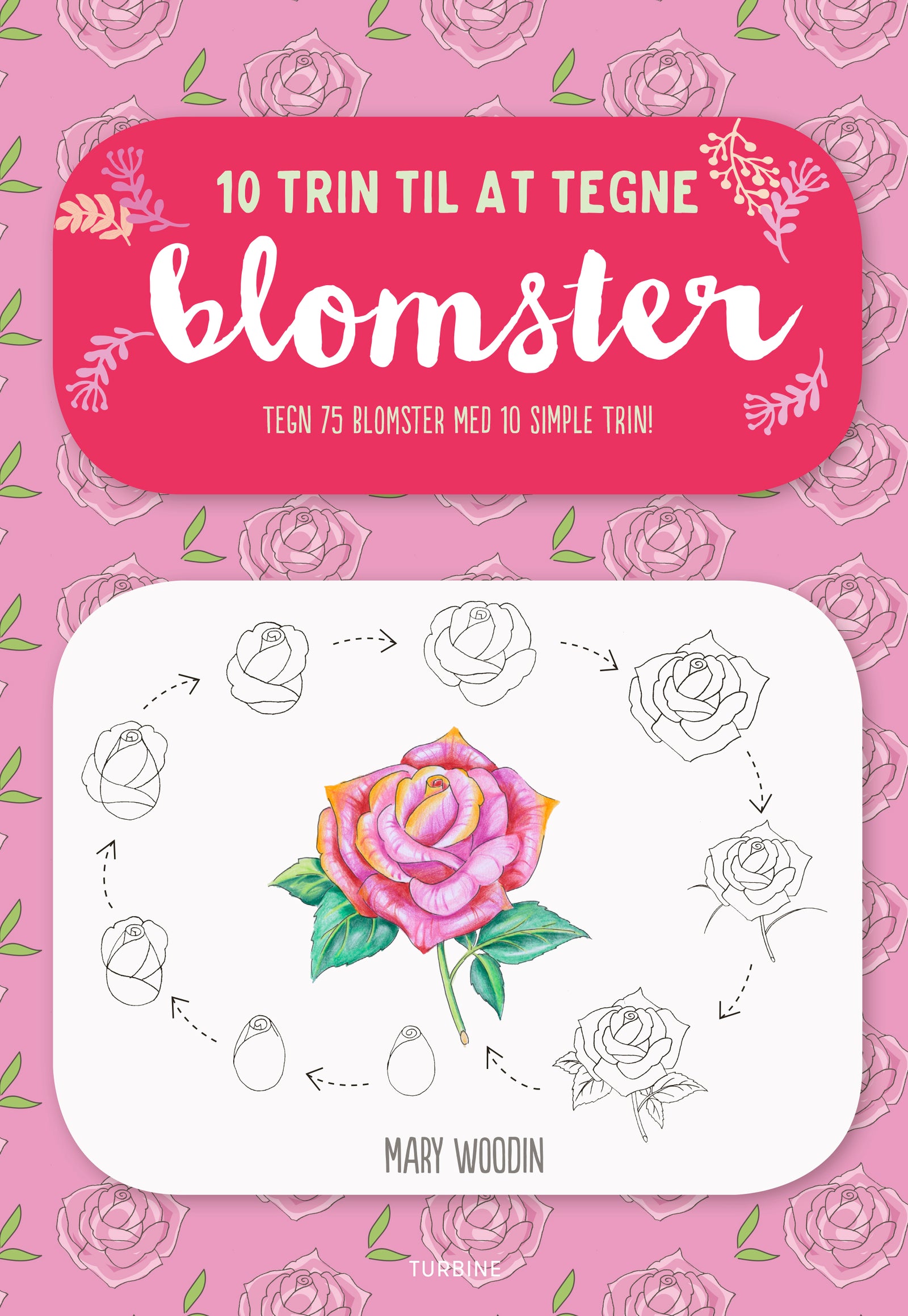 10 trin til at tegne blomster