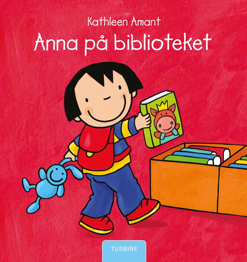 Anna på biblioteket