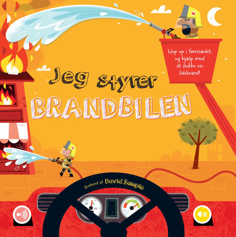 Jeg styrer brandbilen