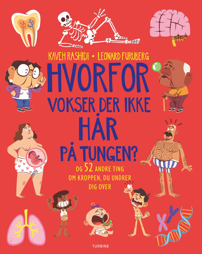 Hvorfor vokser der ikke hår på tungen?