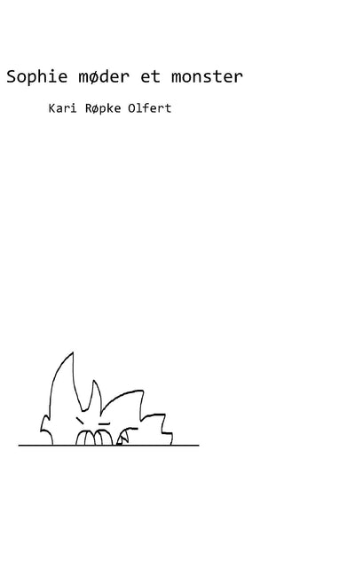 Sophie møder et monster