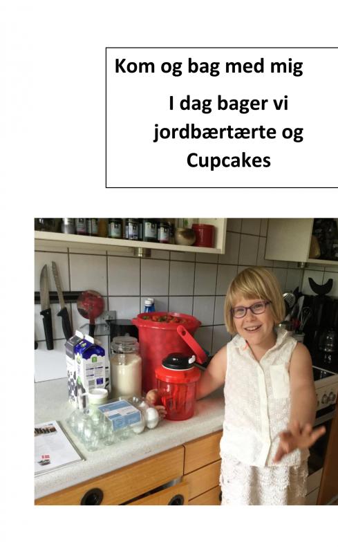 Amanda bager jordbærtærte