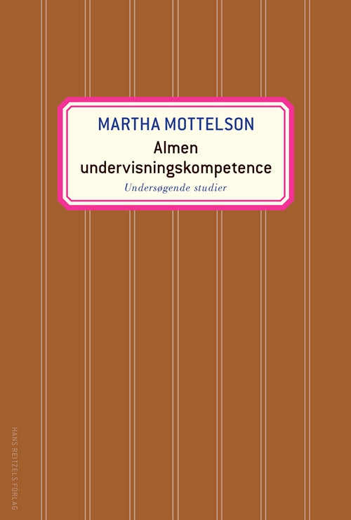 Almen undervisningskompetence