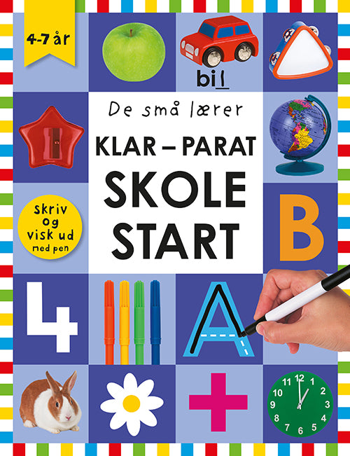 De små lærer - Skriv og visk ud - Klar-parat-skolestart