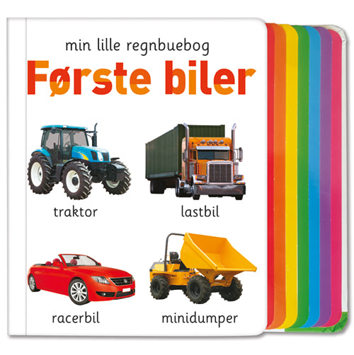 Min lille regnbuebog - Første biler