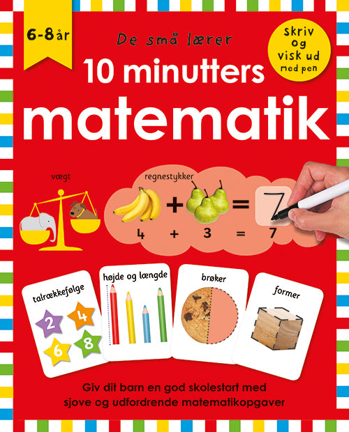 De små lærer - Skriv og visk ud - 10 minutters matematik