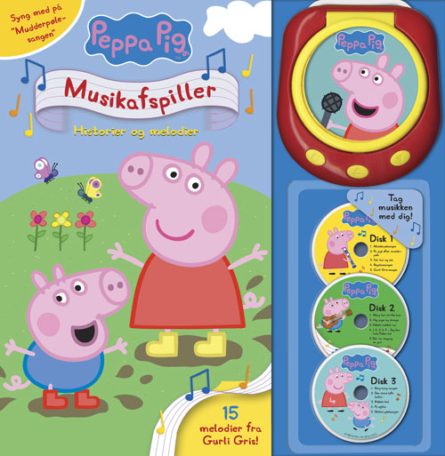 Peppa Pig - Gurli Gris’ musikafspiller - Historier og melodier (med 15 sange)