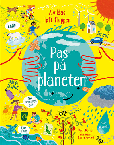 Alvildas løft flappen - Pas på planeten