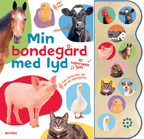 Min bondegård med lyd (med 10 supersøde lyde)