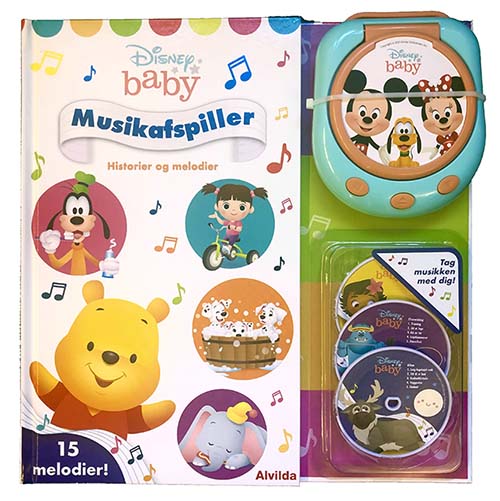 Disney Baby - Musikafspiller - Historier og melodier (med 15 sange)