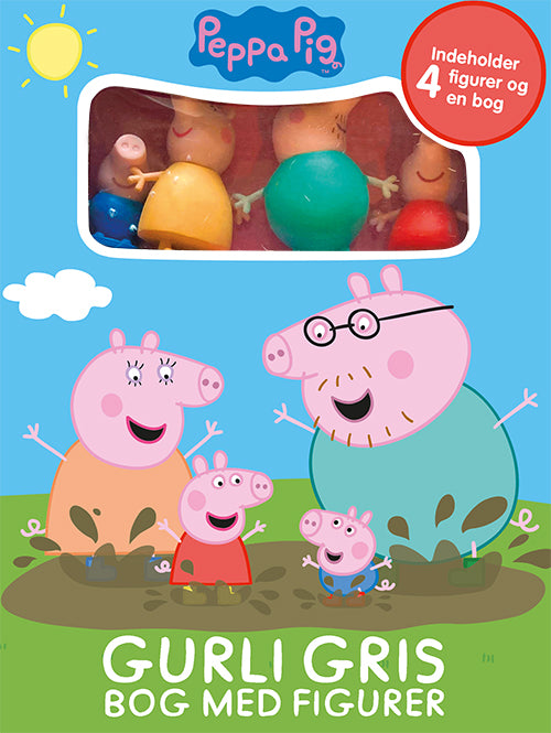 Peppa Pig - Gurli Gris - Bog med figurer